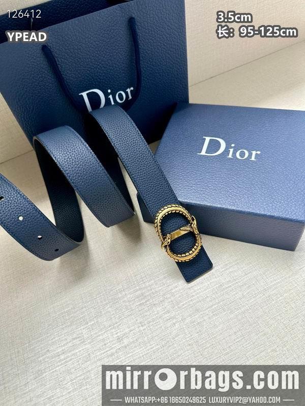 Replica Dior belt 35mmX95-125cm 8L20