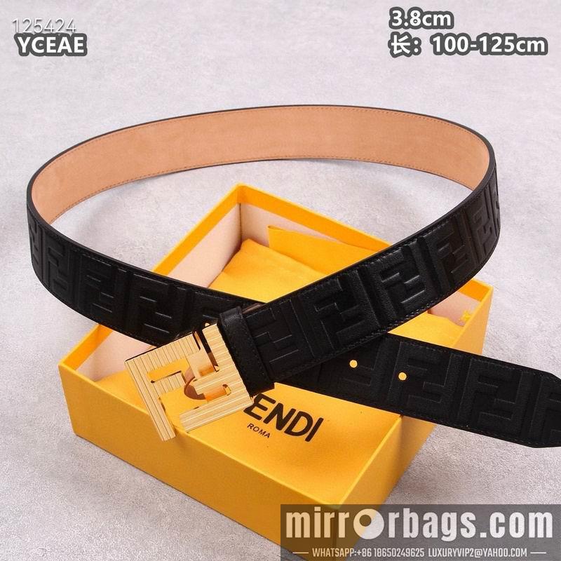Replica Fendi belt 38mmX100-125cm 8L17