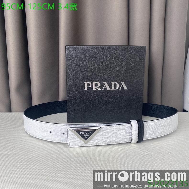 Replica Prada Belt 34mmX95-125cm 7D02