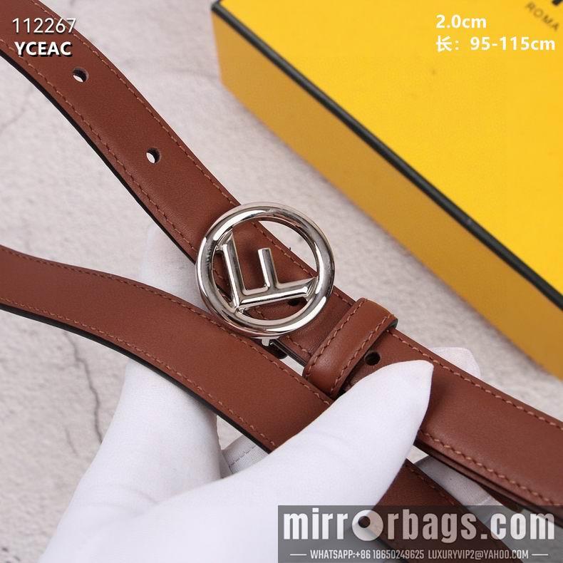 Replica Fendi Belt 20mmX95-115CM 8L10