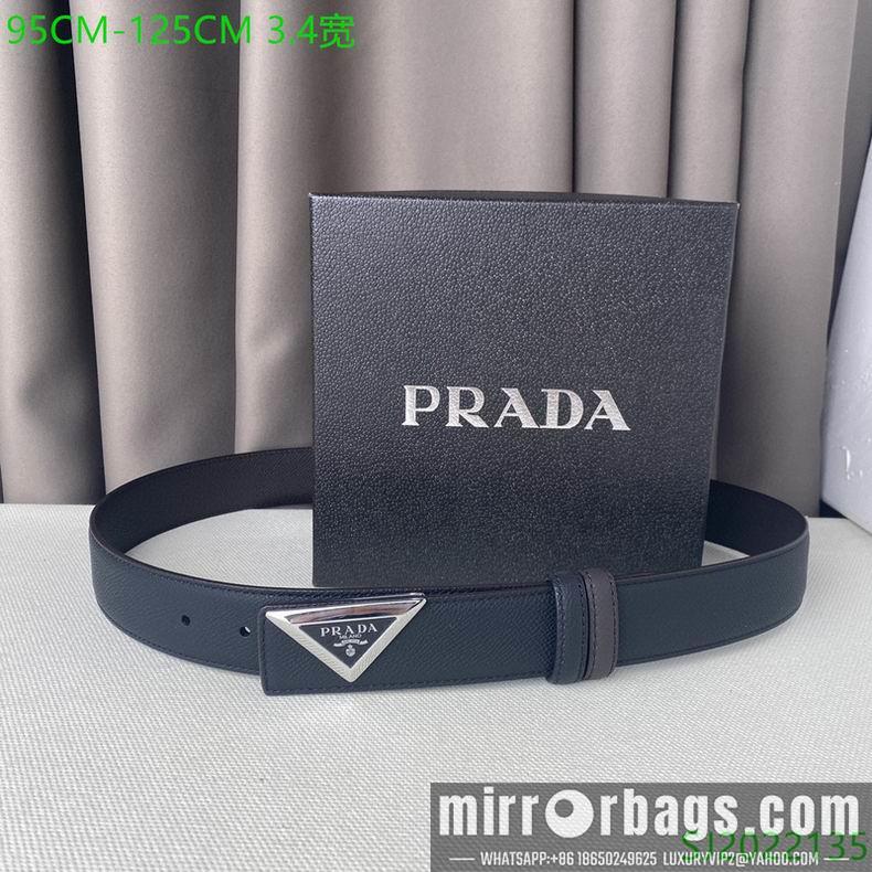 Replica Prada Belt 34mmX95-125cm 7D02