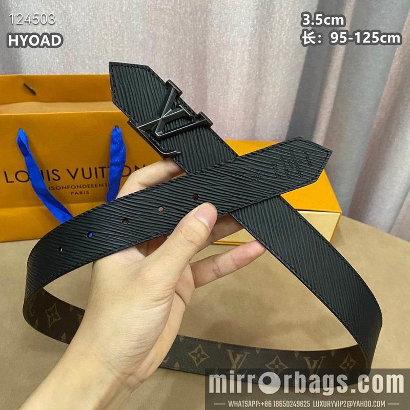 Replica LV belt 35mmX95-125cm 8L11