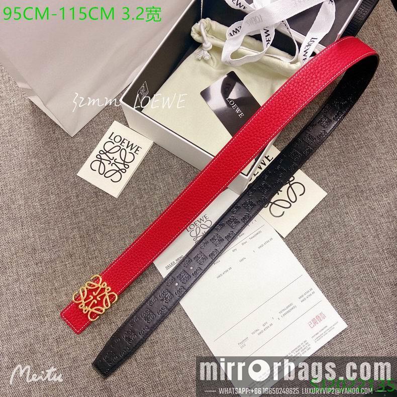 Replica Loewe Belt 32mmX95-115cm 7D01
