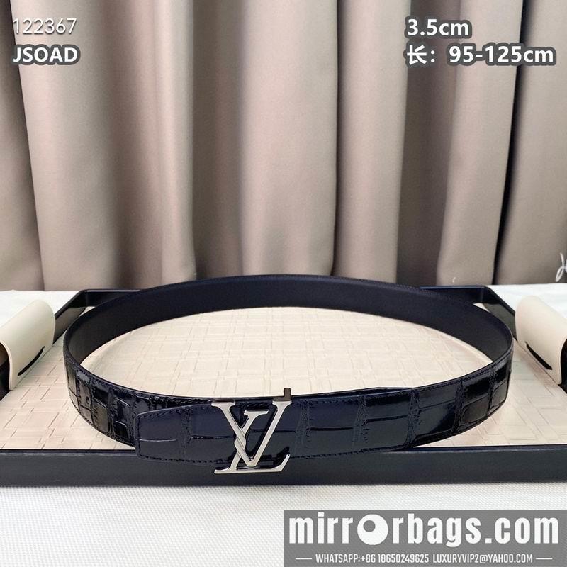 Replica LV belt 35mmX95-125cm 8L20
