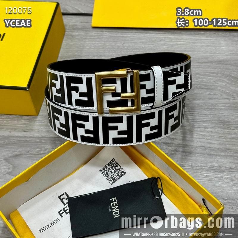Replica Fendi belt 38mmX100-125cm 8L09
