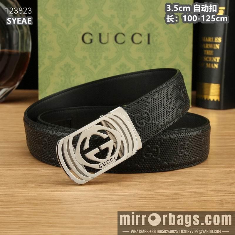 Replica Gucci belt 35mmX100-125cm 8L45