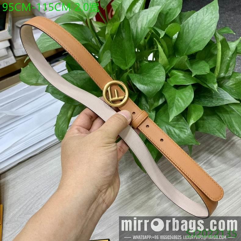 Replica Fendi Belt 20mmX95-115cm 7D06