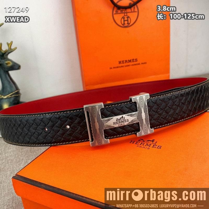 Replica Hermes belt 38mmX100-125cm 8L57