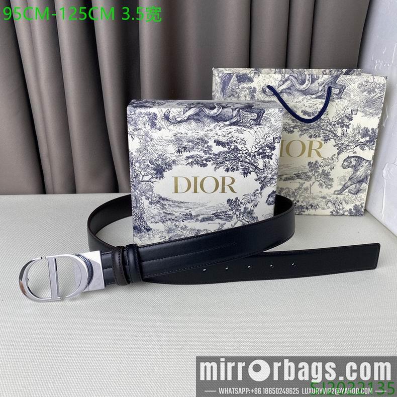 Replica Dior belt 35mmX95-125cm 7D08