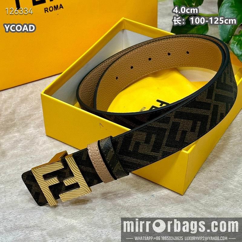 Replica Fendi belt 40mmX100-125cm 8L08