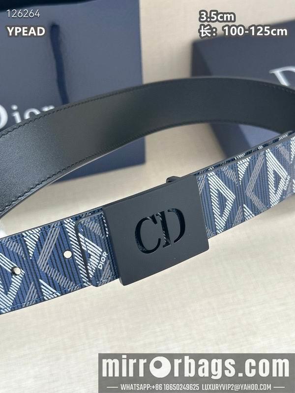 Replica Dior belt 35mmX100-125cm 8L28