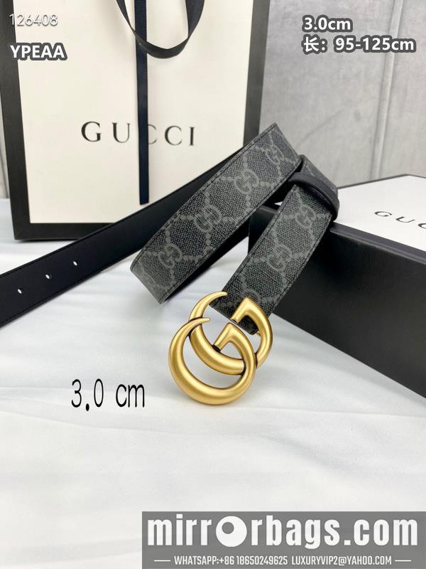 Replica Gucci belt 30mmX95-125cm 8L19
