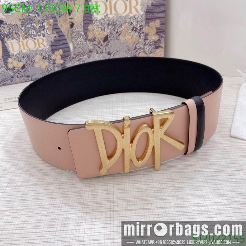 Replica Dior Belt 70mmX95-125cm 7d09