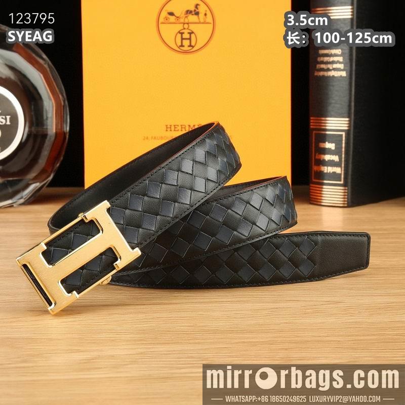 Replica Hermes belt 35mmX100-125cm 8L14