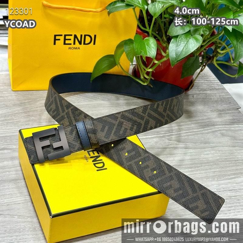 Replica Fendi belt 40mmX100-125cm 8L76