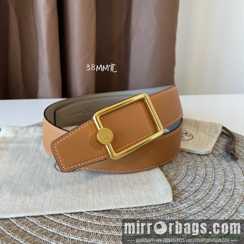 Replica Hermes Belt 38mmX95-125cm 7D50