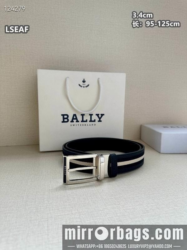 Replica Bally belt 34mmX95-125cm 8L07