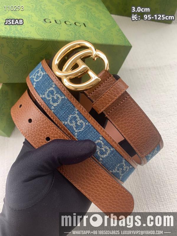 Replica Gucci belt 30mmX95-125cm 8L16
