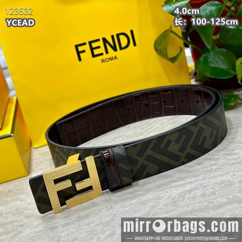 Replica Fendi belt 40mmX100-125cm 8L53