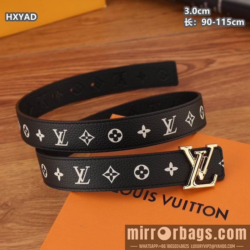 Replica LV belt 30mmX90-115cm 8L26