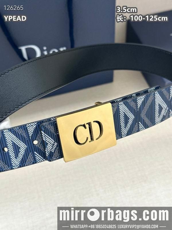 Replica Dior belt 35mmX100-125cm 8L28