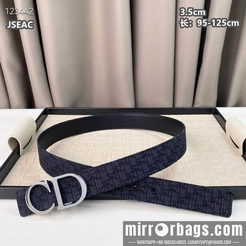 Replica Dior belt 35mmX95-125cm 8L24