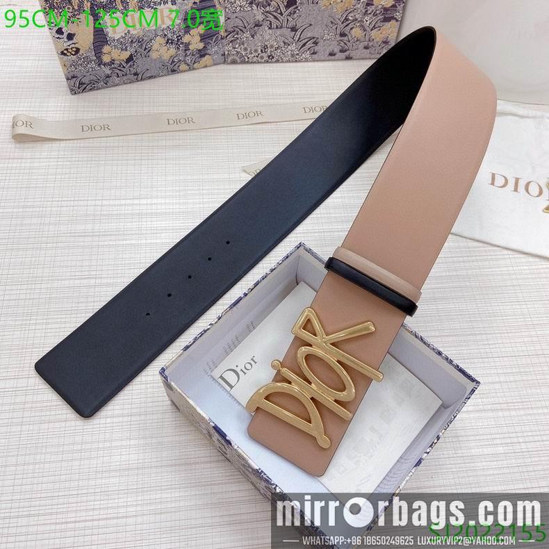 Replica Dior Belt 70mmX95-125cm 7d09