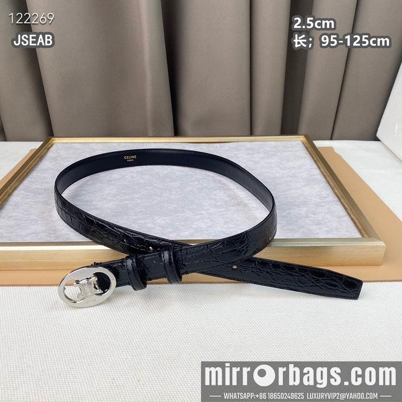 Replica Celine belt 25mmX95-125cm 8L22