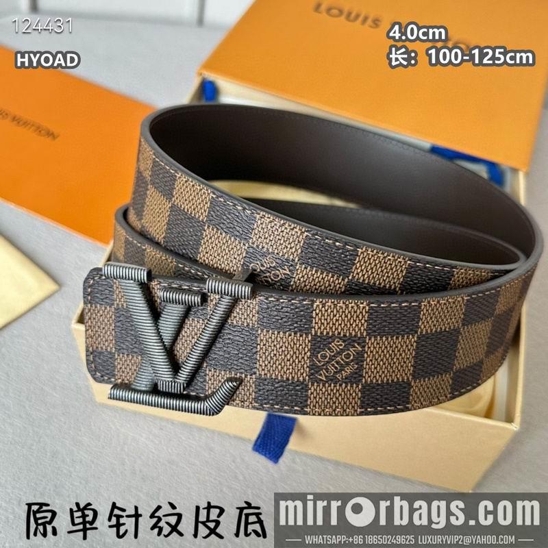 Replica LV belt 40mmX100-125cm 8L57