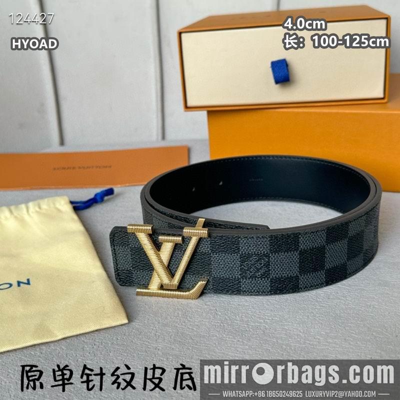 Replica LV belt 40mmX100-125cm 8L57