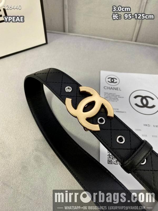 Replica Chanel belt 30mmX95-125cm 8L22