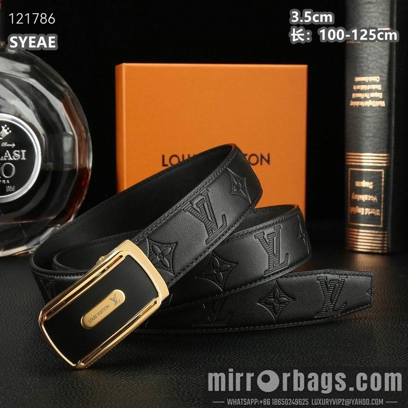Replica LV belt 35mmX100-125cm 8L64