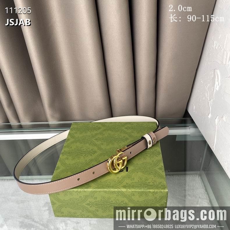 Replica Gucci Belt 20mm 90-115cm 8L01