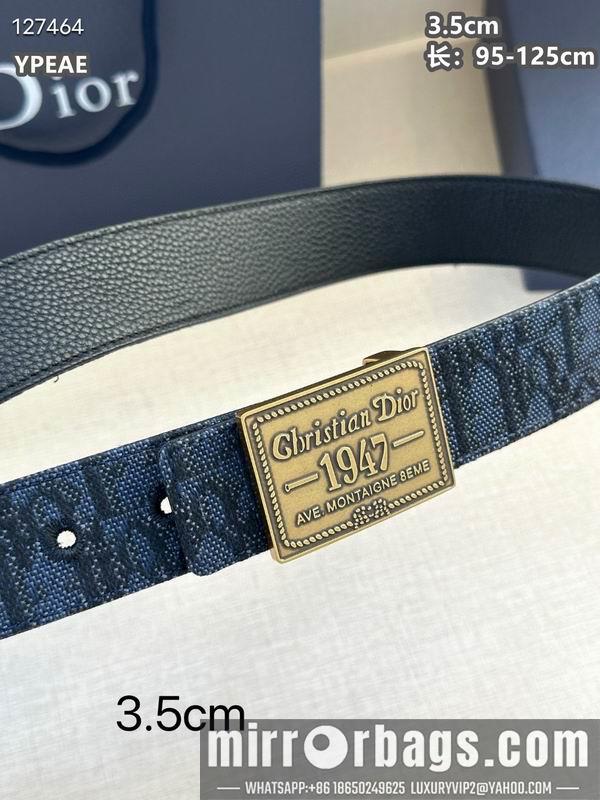 Replica Dior belt 35mmX95-125cm 8L33