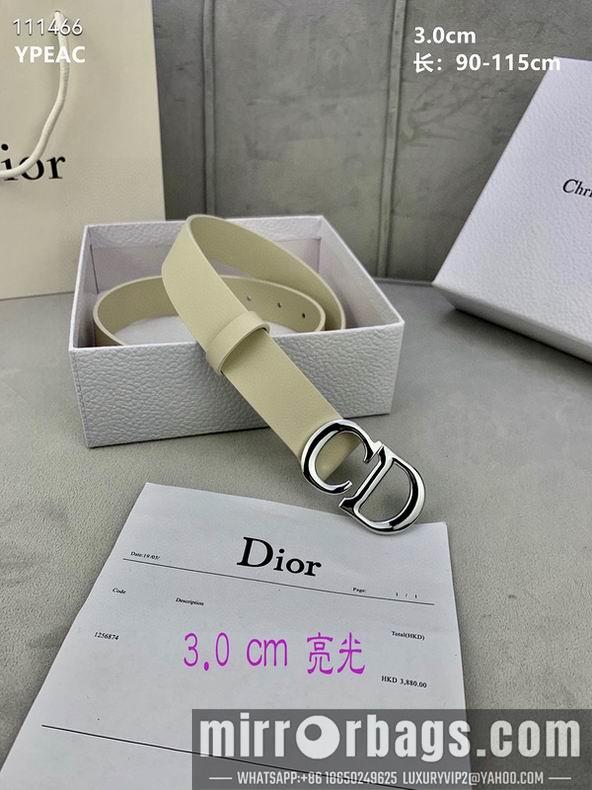 Replica Dior Belt 30mmX90-115cm 8L07