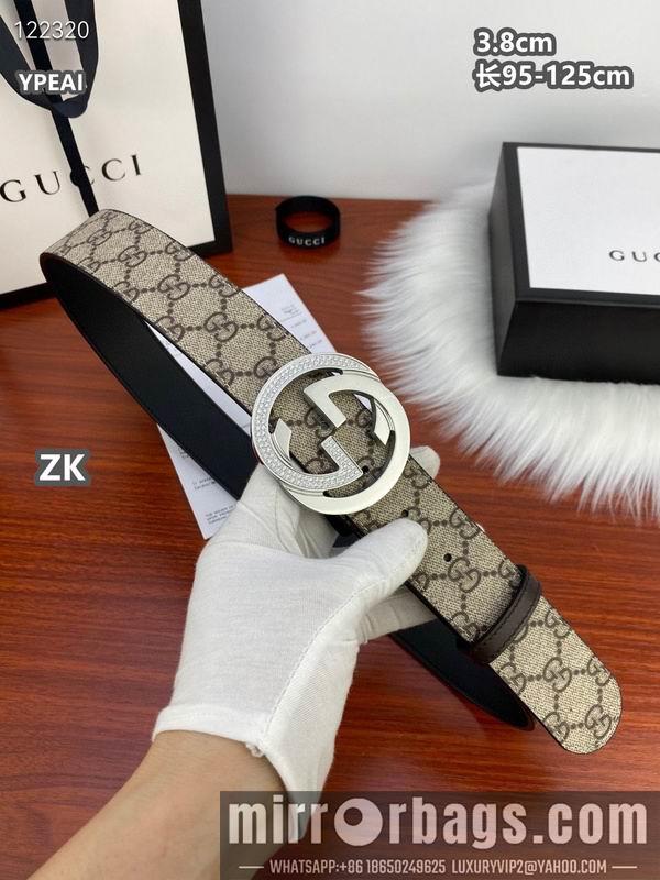 Replica Gucci belt 38mmX95-125cm 8L20