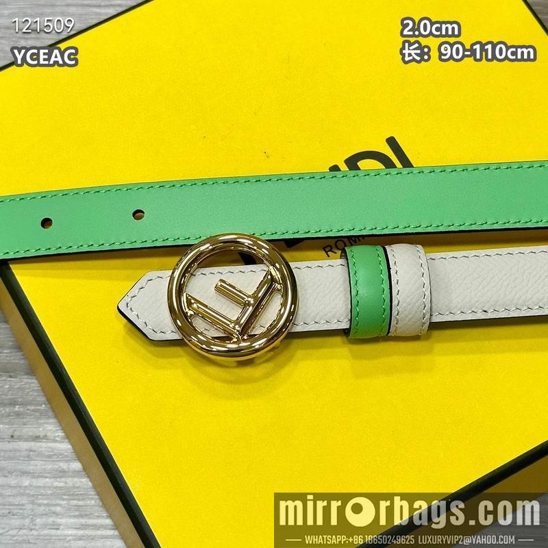 Replica Fendi belt 20mmX90-110cm 8L17