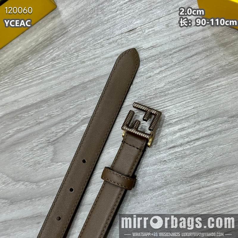 Replica Fendi belt 20mmX90-110cm 8L12