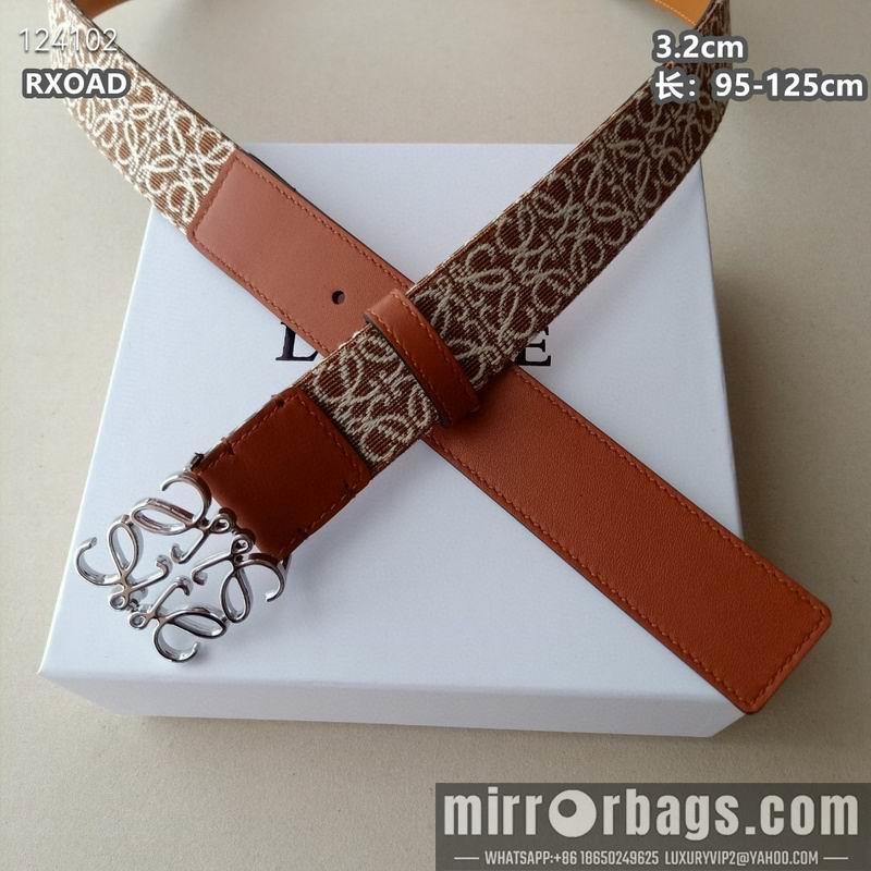 Replica Loewe belt 32mmX95-125cm 8L01