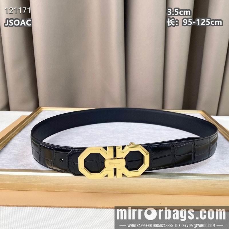 Replica Ferragamo belt 35mmX95-125cm 8L12