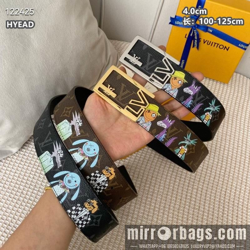 Replica LV belt 40mmX100-125cm 8L89