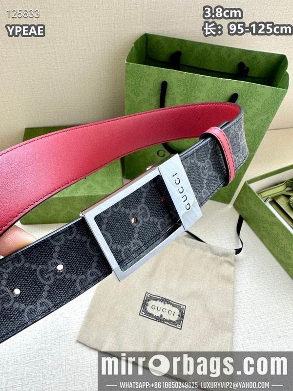 Replica Gucci belt 38mmX95-125cm 8L01
