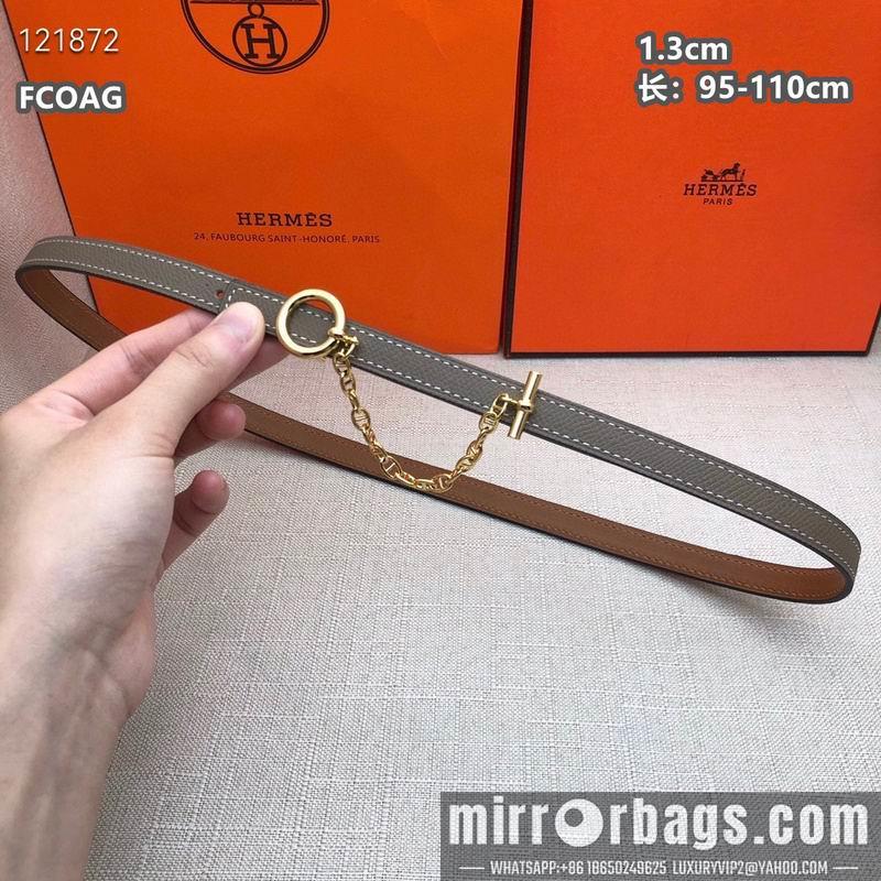 Replica Hermes belt 13mmX95-110cm 8L10