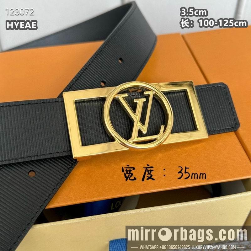 Replica LV belt 35mmX100-125cm 8L24
