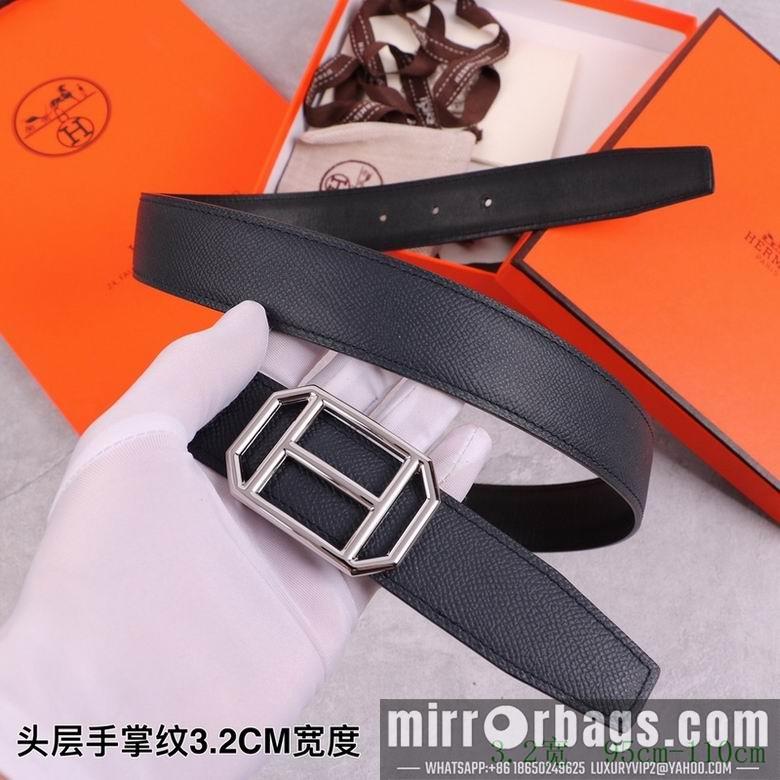 Replica Hermes Belt 32mmX95-110cm 7D24