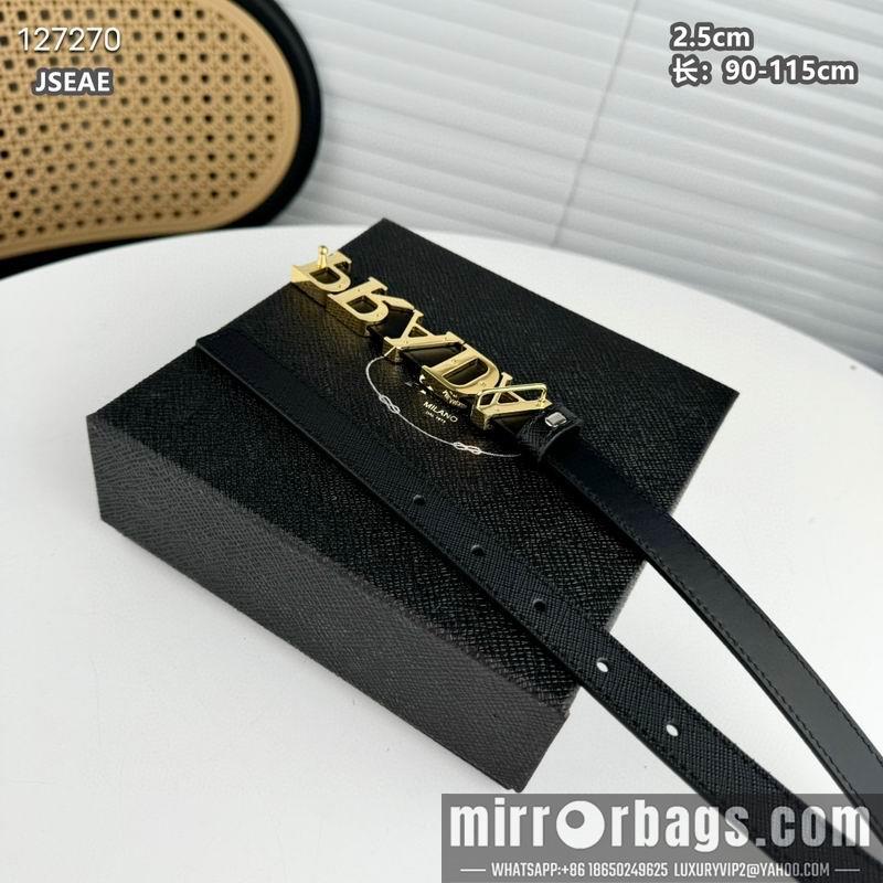 Replica Prada belt 25mmX90-115cm 8L04