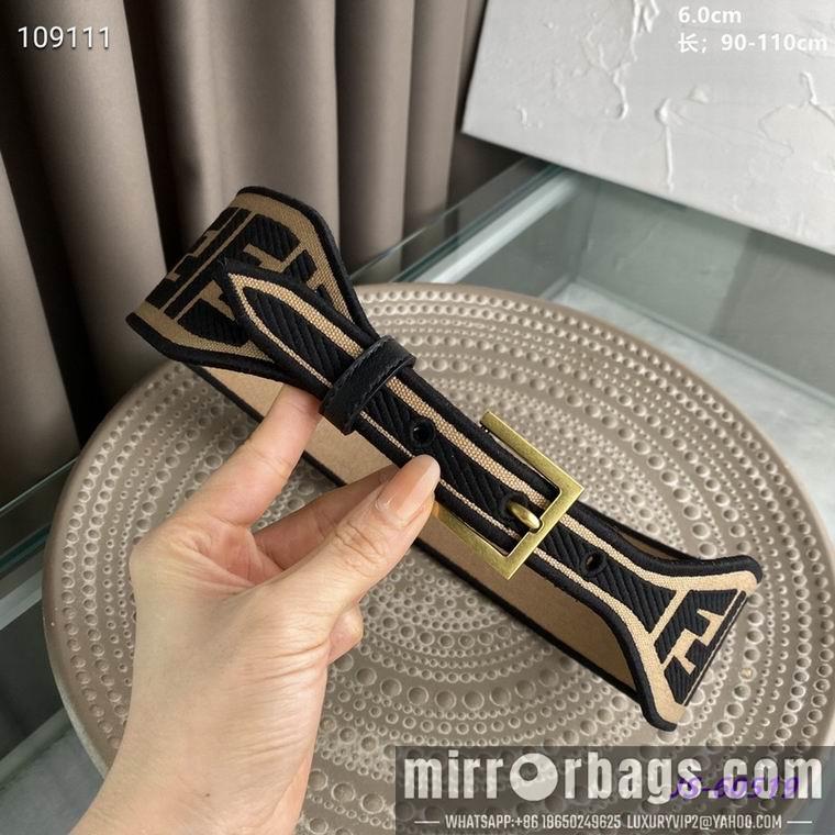 Replica Fendi Belt 60mmX90-110cm 8L02