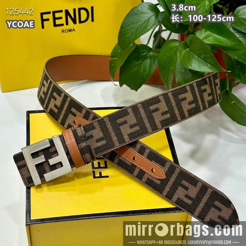 Replica Fendi belt 38mmX100-125cm 8L13