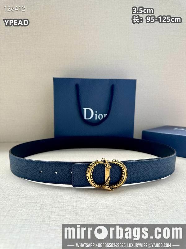 Replica Dior belt 35mmX95-125cm 8L20