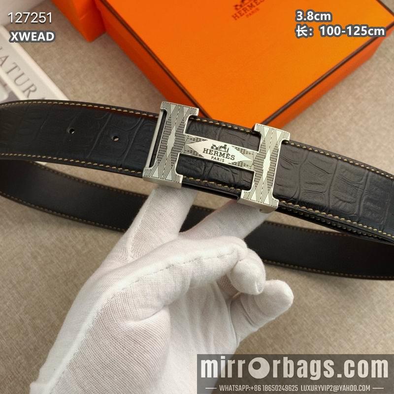 Replica Hermes belt 38mmX100-125cm 8L58